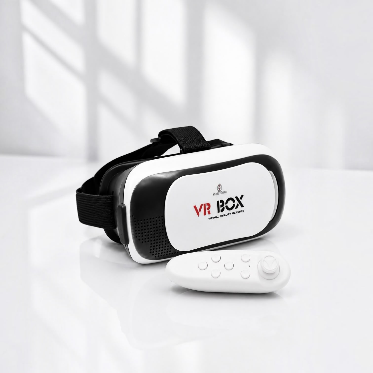 Óculos de Realidade Virtual VR Box 2.0 3D com Controle Bluetooth | Compatível com Android e iPhone