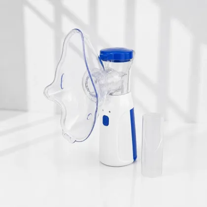 Inalador Nebulizador Portátil Ultrassônico Silencioso e Compacto – Adulto e Infantil