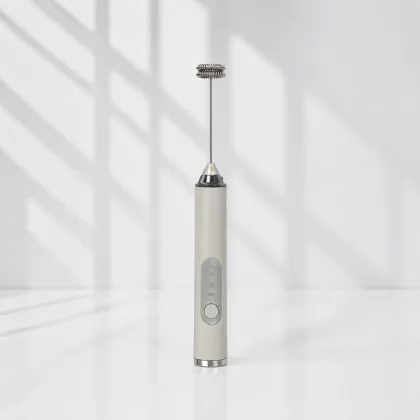 Mixer Elétrico 2 em 1 Batedor de Bebidas e Clara de Ovo – Prático e Portátil